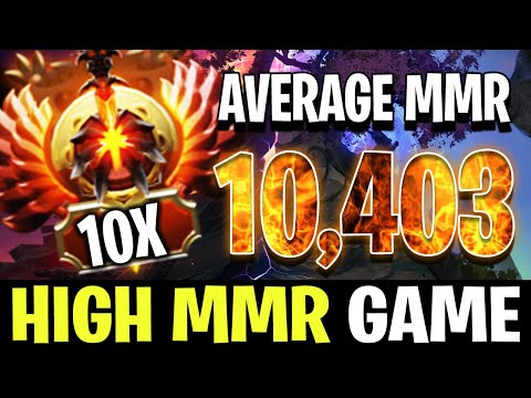 10.403 AVERAGE MMR ALLSTARS GAME DOTA 2