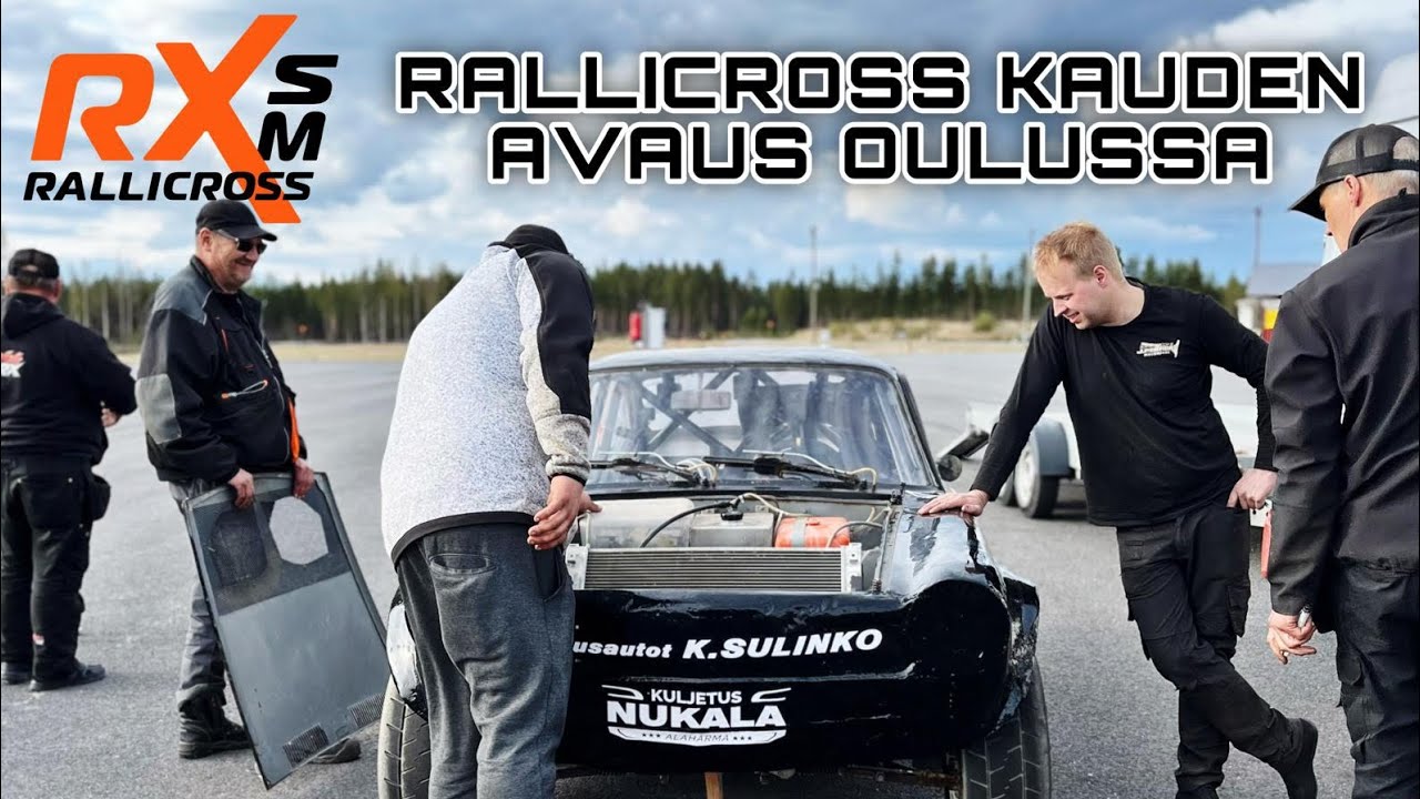 Rallicross fiat 850! Tehon mittaus, testit ja kisa!