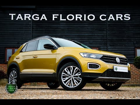 Volkswagen T-Roc 1.5 Tsi EVO  Design 5dr Manual SUV in Turmeric Yellow 2018