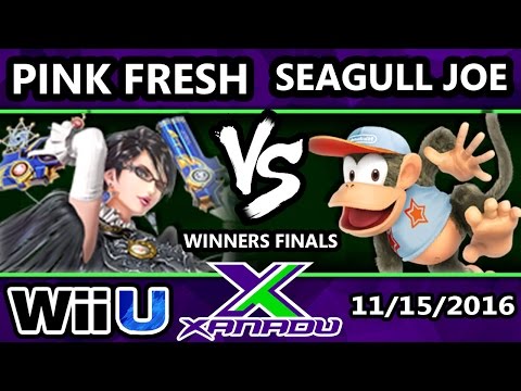 S@X 176 - VGBC | Pink Fresh (Bayonetta) Vs. Seagull Joe (Diddy Kong) - SSB4 Winners Finals