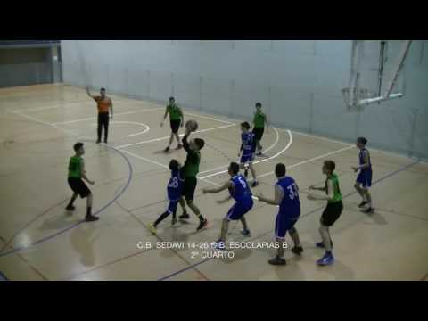 C.B. SEDAVI 34-55 C.B. ESCOLAPIAS B