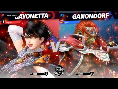 Smash @ Miz's WiFi 30 - Logue (Bayonetta) vs. Trash (Ganondorf) Winners Round 2