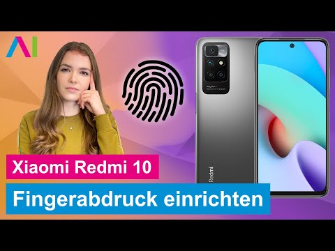 Xiaomi Redmi 10 - Fingerabdruck einrichten • 📱 • 👆🏼 • 🔐 •