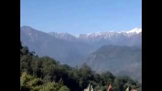 preview picture of video 'Kanchenjunga from Pelling,Sikkim 2014 12 18'