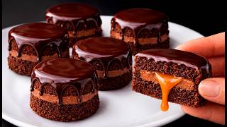 Dieses Rezept macht alle verrückt – diese Mini-Schoko-Kuchen schmelzen