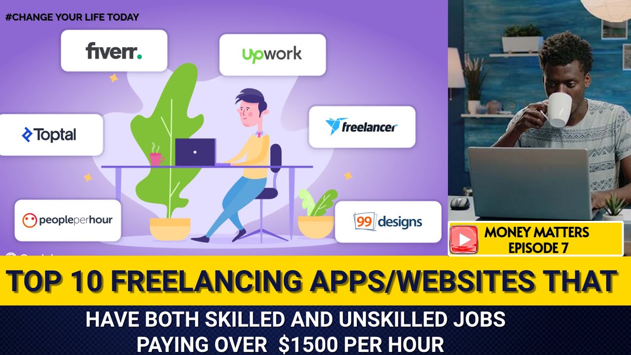 Top 10 Best Freelancing Platforms That Pay Over $1500 For Skilled and Unskilled Workers.