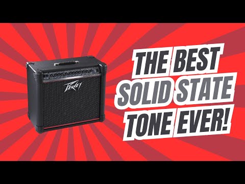 THE BEST SOLID STATE TONE EVER - PEAVEY RED STRIPE BANDIT