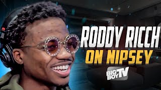 Roddy Ricch on Creating His Own Sound, Nipsey Hussle&#39;s Passing, West Coast Music + More!