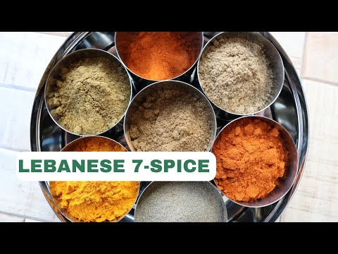 Lebanese 7 spice Recipe - the best authentic spice blend for all your Lebanese recipes!