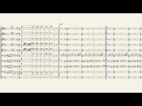 Bluecoats 2017 Transcription "Jagged Line" (Full Brass)