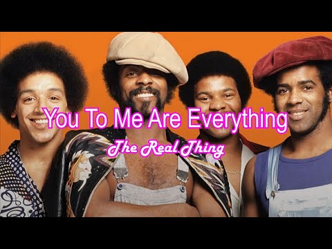 THE REAL THING - You To Me Are Everything (Karaoke)