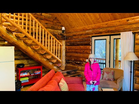 900 Sq. Ft. Amish Log Cabins Interior Walk Through Part 2