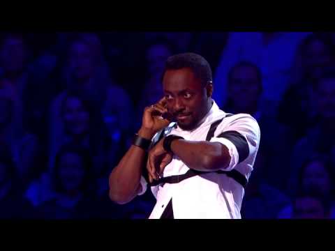 Cheryl Cole - Calls Will.i.am live on The Voice UK 05/04/14