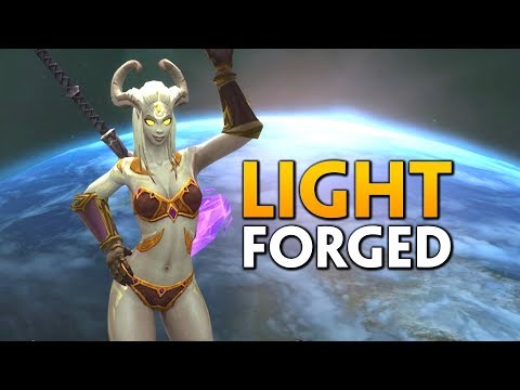 How The Lightforged Draenei Join the Alliance - Full Allied Race Scenario and Intro Cutscene (WOW)