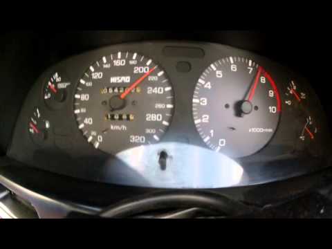 Modified Nissan Skyline (R32) GT-R acceleration 0-230km/h with GPS results