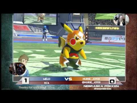meLo vs Nurse Joy01   Pokken at Sparta 1-3-17
