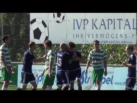 Johannes Freßle mit zweitem Treffer für Reute (SV Bergatreute - SV Reute am 25.09.2016)