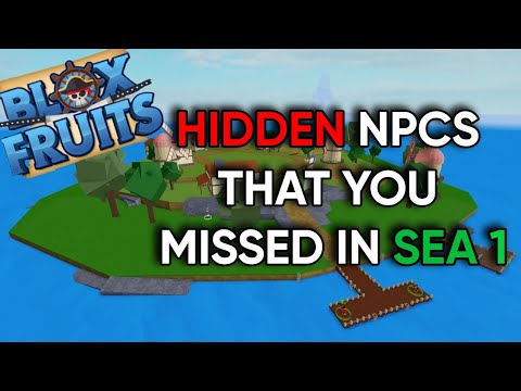 5 Secret 🔍 NPCs That You Missed In First Sea ! 🌊🤫 [BLOXFRUITS]