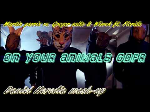 Martin Garrix vs. Gregor Salto & Wiwek ft, Florida - On your animals gdfr (Daniel Heredia mash-up)