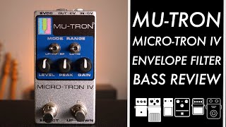 Video thumbnail for Low-End Reviews // Mu-Tron Micro-Tron IV Bass Demo by Marc-Antoine Forget