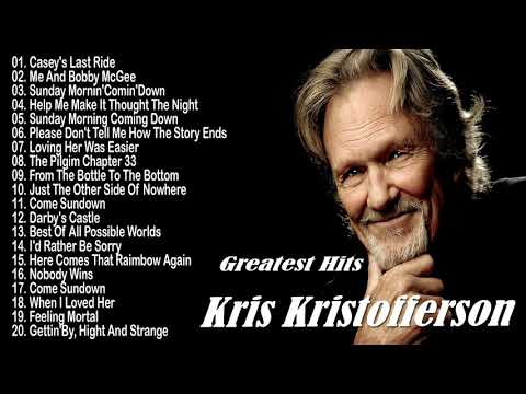 Kris Kristofferson Greatest Hits - The Best Country Songs Album 2021