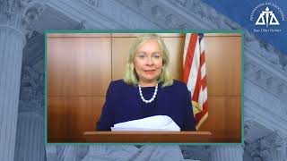 President Kathleen D. Wilkinson Addresses PBA House of Delegates, May, 21, 2021