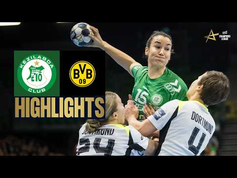 Györi Audi ETO KC 🆚 Borussia Dortmund | Highlights | EHF Champions League Women 2025/26