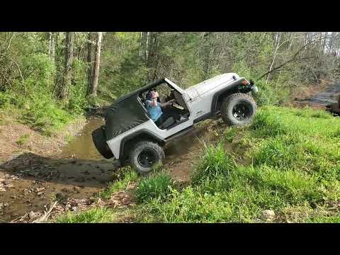 Jeep Wrangler TJ Detroit Truetrac test