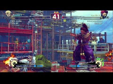 Shine (Gouken) vs Pikachuakuma (Akuma)