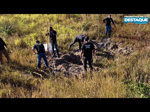 Polícia Civil de Paranatinga localiza cemitério clandestino de Facção Criminosa