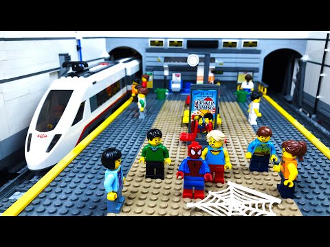 Dangerous SUBWAY 🆘 LEGO Spider-Man Adventures