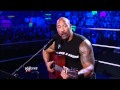 The Rock's Concert - Monday Night Raw 12.03.2012