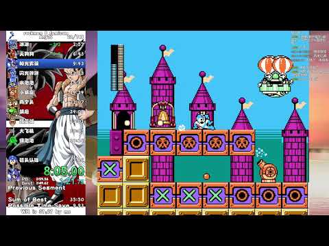 rockman 8 fc speedrun in 36:42 (world record)