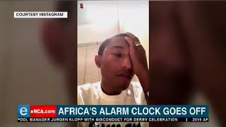 Pharrell gets a good old Hadeda wake-up call in South Africa!