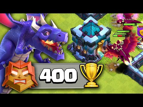 TH13 Attacks in Ranked Battle with Dragons | Clash of Clans