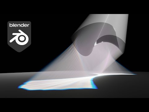 Generating refractive caustics with Geometry Nodes