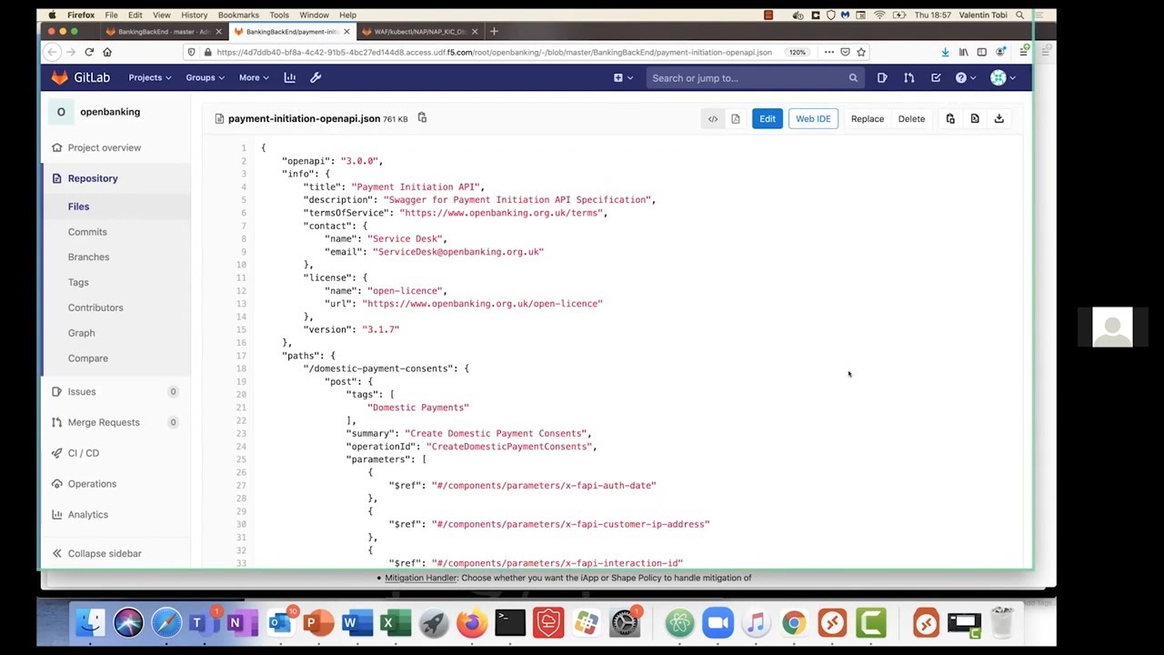 Configuration: Open Banking API Security with NGINX App Protect