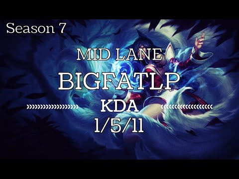 Bigfatlp - Ahri vs Vladimir - NA - Gameplay Highlight S7