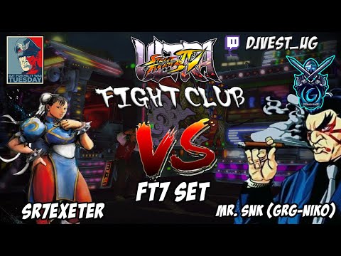 USF4 Fight Club - SR7Exeter VS Mr. SNK (GRG-Niko)