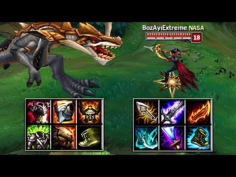 CHO'GATH vs VAYNE FULL BUILD FIGHTS & Best Moments!