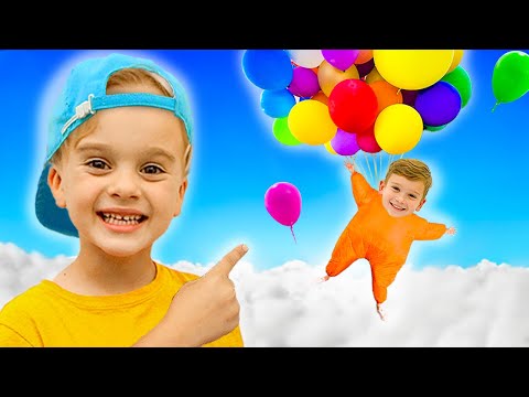 Toys Fly in Balloons - Cool Science Experiments