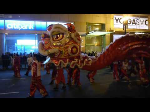 2016 Chinese New Year Parade San Francisco Dragon Finale