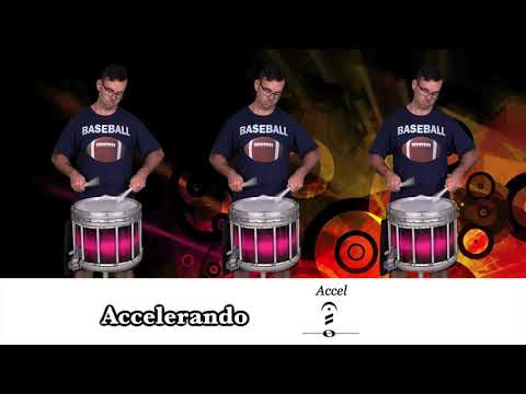 Single Stroke Roll Accel from 1-1,000 bpm