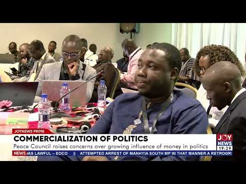 Peace Council raises concerns over growing influence of money in politics