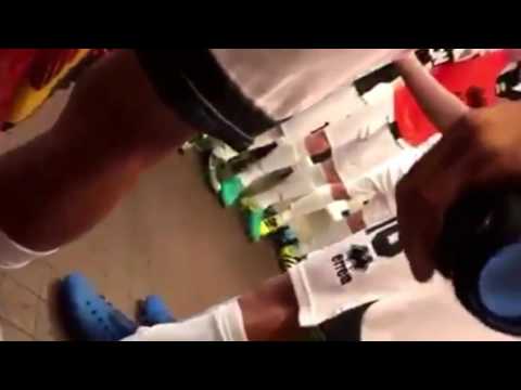 DISCORSO DI LUCARELLI(PARMA) NELLO SPOGLIATOIO