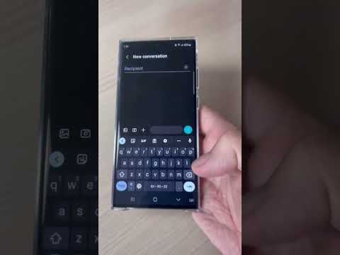 Easy way to change the keyboard on Samsung phones #shorts #galaxys23ultra #samsung #phone