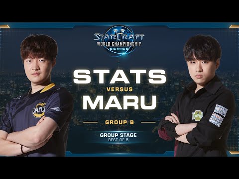 Stats vs Maru PvT - Group B Elimination - 2019 WCS Global Finals - StarCraft II