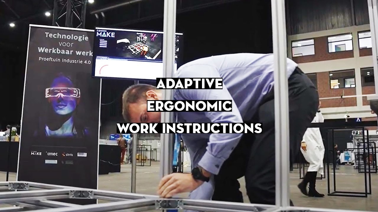 Adaptive ergonomic work instructions