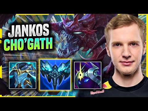 JANKOS IS INSANE WITH CHO'GATH! - G2 Jankos Plays Cho'Gath Jungle vs Nidalee! | Preseason 2022