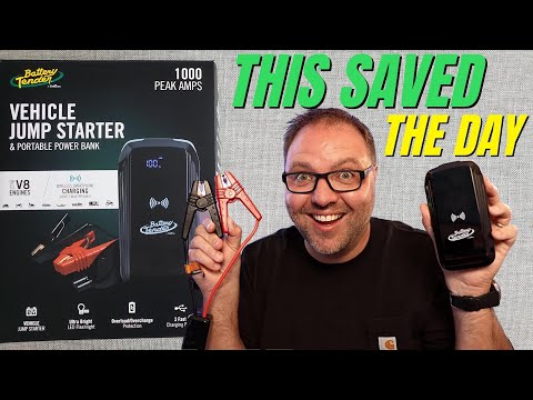 Battery Tender 1000 AMP Portable Jump Starter with Power Bank